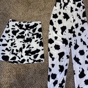 Cow print bundle